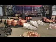 Tubo de cobre Tubo de cobre C11000 C10200 C12000 C12200 Tubo redondo oval de cobre para aire acondicionado