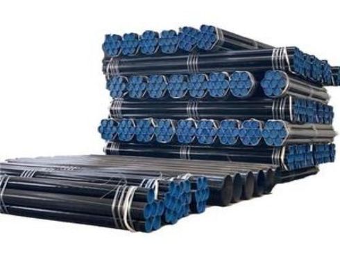 Customized A53 Black ERW 5 Inch 2 Inch 1 Inch Schedule 40 Plain End Pipe Carbon Steel Pipe