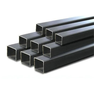 Low Carbon Mild Structural ERW Square Galvanized Steel Pipe 25*50 Pre Hollow Section Tube