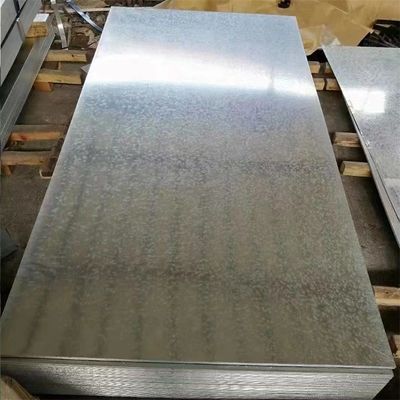 Galvanized Steel Plate Sheet Dx51d 26 Gauge Z140 0.13-4.0mm Thickness Large Spangle