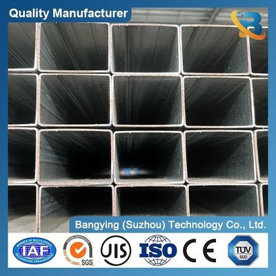 40X60 Galvanized Rectangular Steel Pipe Square Tube Square Structural Steel Tube