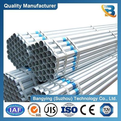 Pre Galvanized Round Galvanised Steel Tube Structure Pipe for DX51D DX52D Q195 Q235