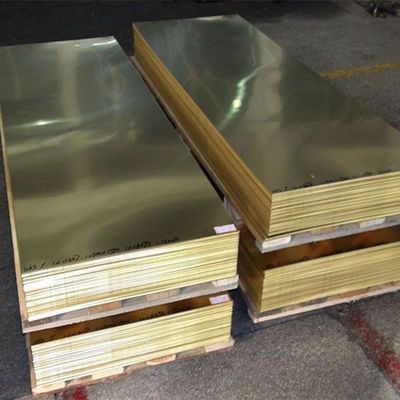 Customized Request C61300 C61400 C63000 Brass Sheet C65500 C93200 C95400 Brass Plate