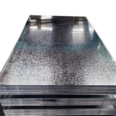 Hot Rolled Galvanized Steel Sheet Roofing Cover 28 Guage 4X8 Customized Technique
