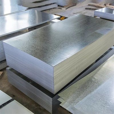 Hot Rolled Galvanized Steel Sheet Roofing Cover 28 Guage 4X8 Customized Technique