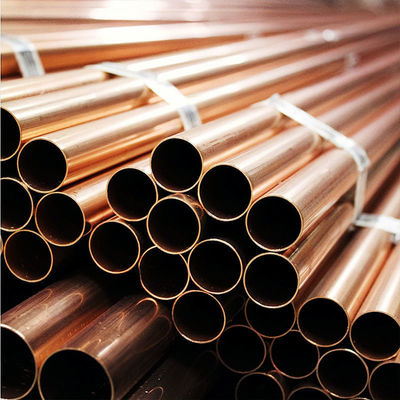 Oil Cooler Tube Pipe Customized Size C10700 C10200 T2 C1100p C10500 M1 Copper Pipe