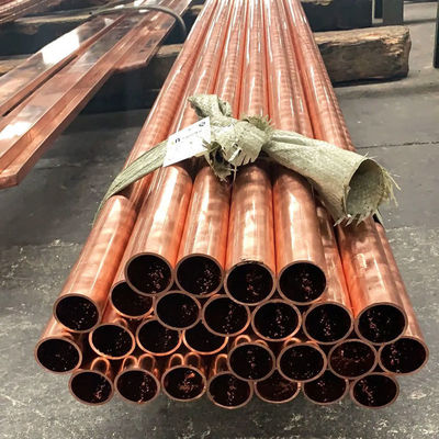 Oil Cooler Tube Pipe Customized Size C10700 C10200 T2 C1100p C10500 M1 Copper Pipe