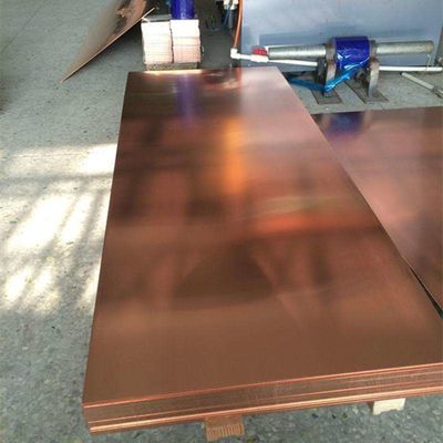 Alloy Copper Cathodes T2 4X8 Copper Plate Sheets 3mm 5mm 20mm Thickness 99.99% Pure