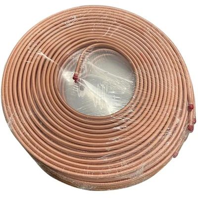 1/4" 3/8" 1/2" 5/8 3/4" 5/8" PE or Rubber Insulated Air Conditioner Copper Pipe and Tube Length 1-12m