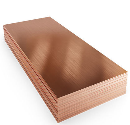 Elongation 45-50 High Purity Copper Plate Sheet with 99.99% Purity and 8.9 Density
