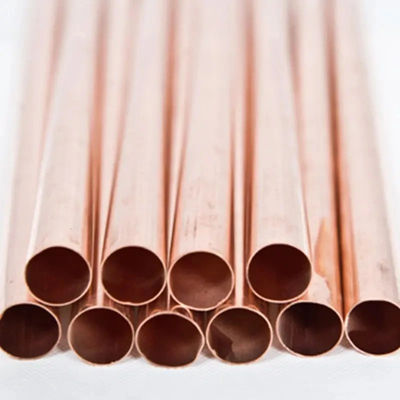 Alloy Round Copper Tube C11000 C70600 High Purity 99.9% Custom Diameter 15mm 25mm 50mm 100mm