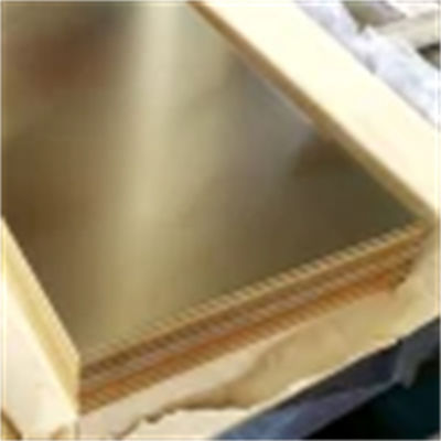Alloy Red Copper H59 H20 C28000 Bright Surface Brass Sheet Decoration Thick Plate