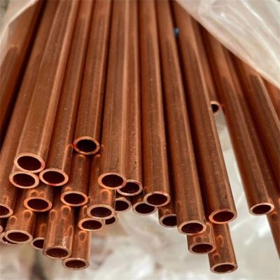 40% Elongation Soft Copper Coil Pipe for AC Air Conditioner 3/8 Rolling Pancake Copper Tube