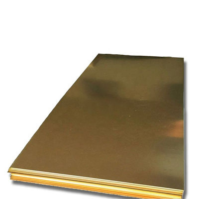 Pure 99% Red Copper Sheet Metal 2mm 3mm with Customized Request