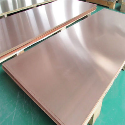 Hot Rolled 99.99% Purity Copper Sheet 1 Ton Minimum Order Density 8.9 Hardness 35-45