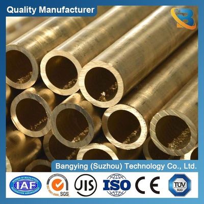 Manufacture Customized Straight Square/Round/Rectangular Brass Tube Pipe Length 1-12m