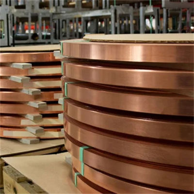 0.1mm Copper Foil C11000 C10100 C12200 ETP Cooper Coil C2680 Brass Coil / Brass Strip