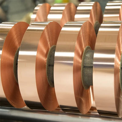 Water Heater Copper Strip C1100 C1200 C1020 C5191 Coil with High Purity Cu 99.9%