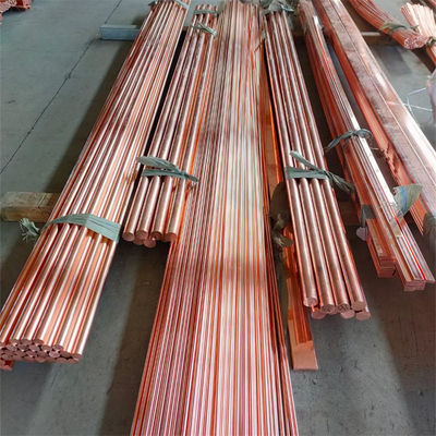 Copper Bar C21000 C22000 C23000 50X10mm 6X50mmm 5X25mm Water Tube for Customized Needs
