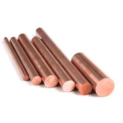 C3601 Solid Polished Red Rod 2mm-40mm C10100 C11000 C14500 Round Copper Bar for Your