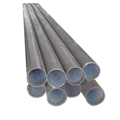 Length 4-12m Black Seamless Carbon Steel Pipe for Pipeline Transport ASTM Q235/a106/a53