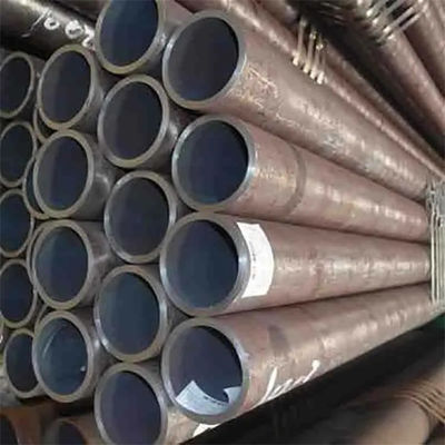 Length 4-12m Black Seamless Carbon Steel Pipe for Pipeline Transport ASTM Q235/a106/a53