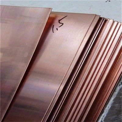 Customized High Precision C10100 C10200 C10300 4X8 Copper Sheet 99% Pure Copper Plate