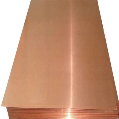 Copper Sheets for Customized Size 4X8 Mill Finished 99% Pure C11000 C10100 C10200 C10300