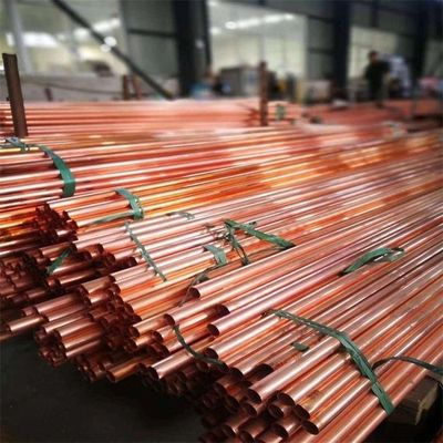 Customized C10200 C12000 C12200 Copper Tube for Air Condition or Refrigerator Materials