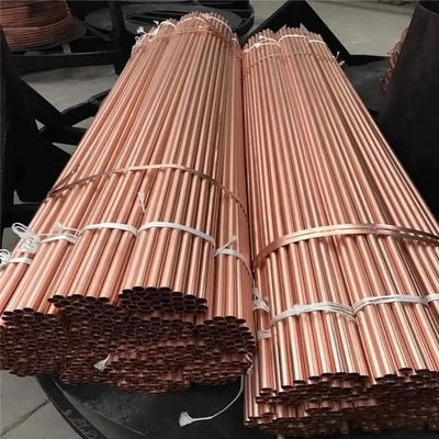 Round Copper Pipe Tube 1/4 3/8 20mm C70600 Cu90ni10 C71500 C17510 Heat Exchanger