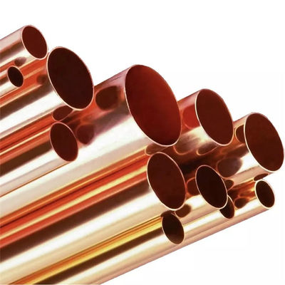 Elongation 40% Round Copper Pipe From Turkey Various Size and Thickness Options