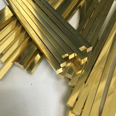 T1/T2/Tp1/Tp2 C10100/C10200/C10500/C10700/C11000 Golden Brass Square/Round Copper Bar