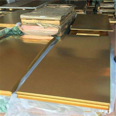 Customized ASTM C26000 C22000 Brass Plate Manufacturers 3mm 5mm Polished Brass Sheet